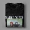 Malice Mizer   Мужская футболка   Японская рок-группа   Crazy Tees Футболка с коротким рукавом и круглым вырезом 100% хлопок Идея подарка Одежда