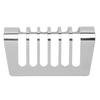 6 Slice Bread Rack Multipurpose Innovative Silver Stainless Steel Bread Storage Rack for Home