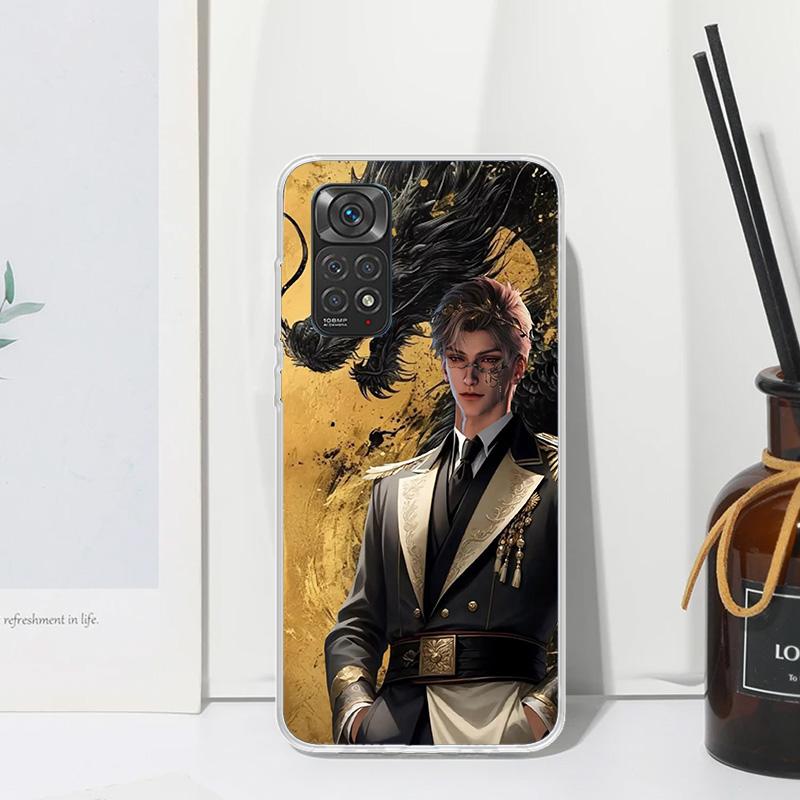 Чехол для телефона Love And Deepspace Sylus для Xiaomi Redmi Note 15 13 14S 14 Pro Plus 12S 11S 10S 12 11E 10 11T Арт Fundas Задняя крышка