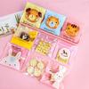For Wedding 100Pcs Baked Birthday Food Packaging OPP Bag Party Decor Small Biscuit Cookie Transparent Candy Bag Plastic Bag Self-adhesive Bags Unique