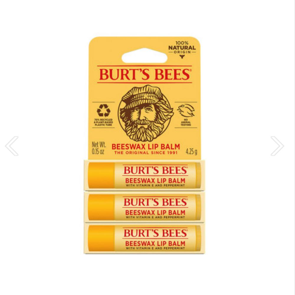 Бальзам для губ с пчелиным воском Burt's Bees 4,25 г x 3