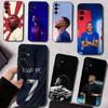 K-kylian Футбольная звезда М-баппе Чехол для телефона Samsung S25, S24, S21, S22, S23, S30, Ultra, S20, Plus, Fe, Lite, Мягкий черный чехол