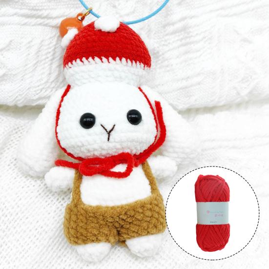 Мягкая пушистая пряжа из синели, мягкая не выцветающая ручная работа, многоцелевое одеяло, вязание крючком, объемная пряжа