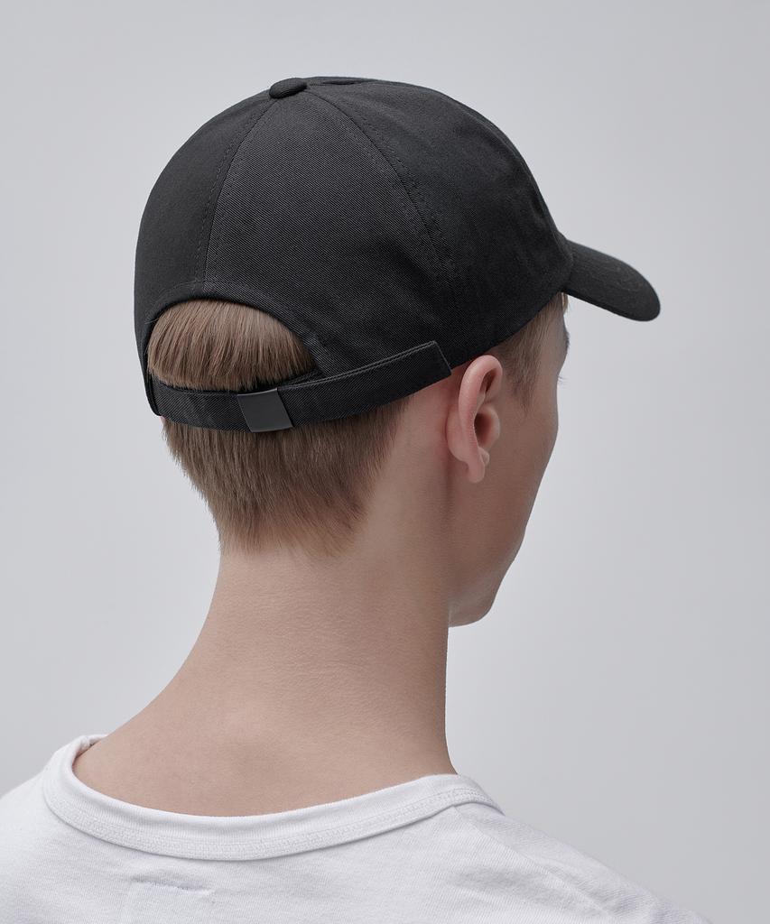 MUSINSA STANDARD Basic Cotton Ball Cap [Black]