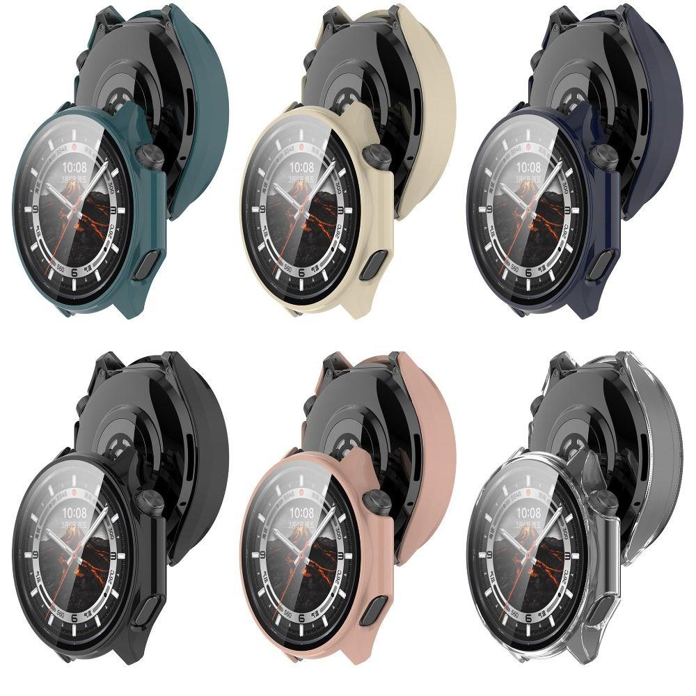 Защитный чехол из ПК+закаленного стекла, корпус для смарт-часов Oppo Watch X2/OnePlus Watch3, аксессуары