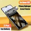 2 шт. Мягкая гидрогелевая защитная пленка для экрана с защитой от подглядывания для Honor X9C, X9A, X9B 5G