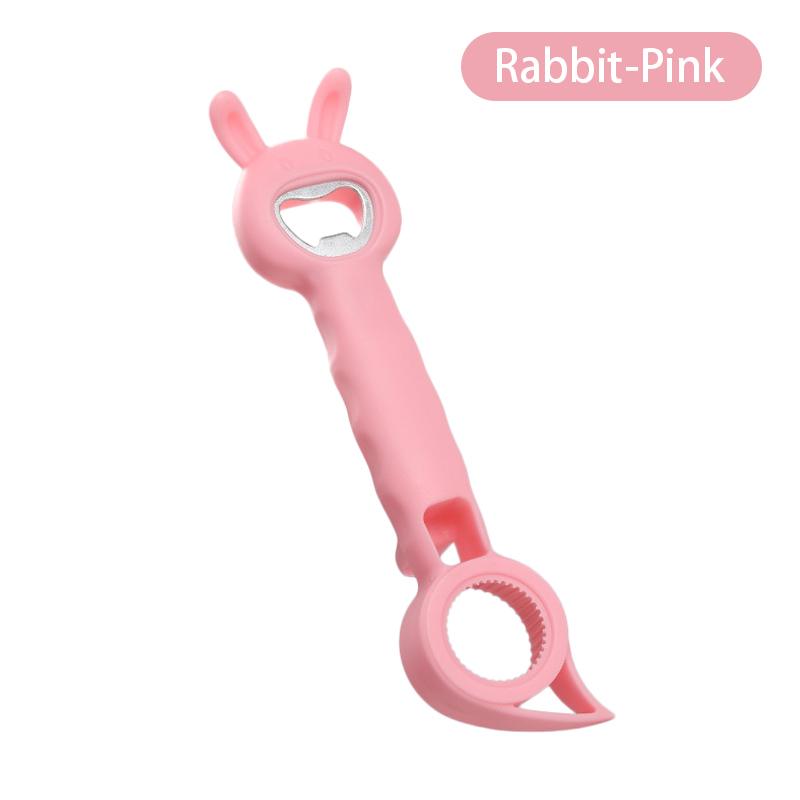 Multifunctional Four-In-One Safety Can Bottle Opener Household Canned Bottle Cap Screwing Device Home Tool