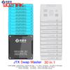 JTX Последняя 30-в-1 Платформа-шаблон Swap Master Chip Reballing для материнских плат iPhone серии 8-16PM, CPU BGA, Набор трафаретов для ремонта