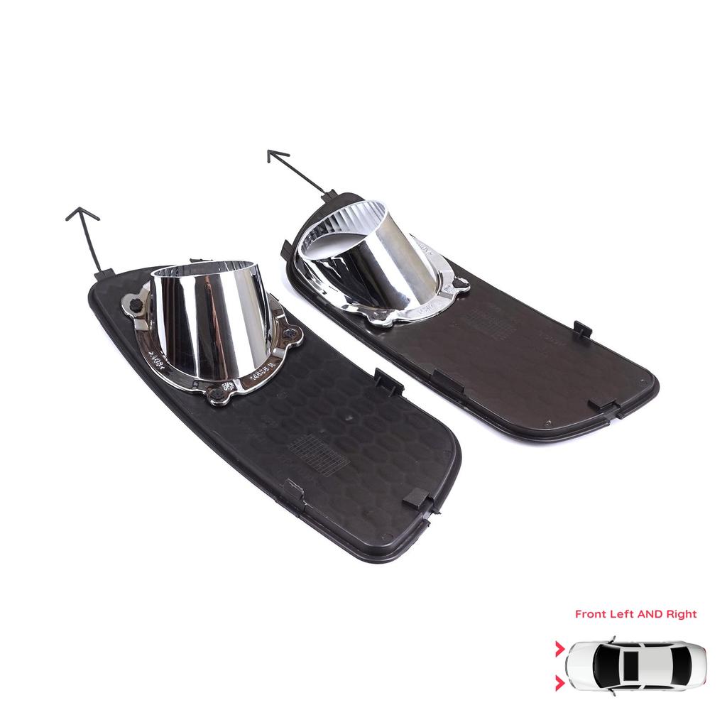 ESP1187 Front Bumper Fog Light Frame Housing Left Right for Fiat Palio Siena MK1 178 2007-2016 Albea 2002-2012 51703146 51703147