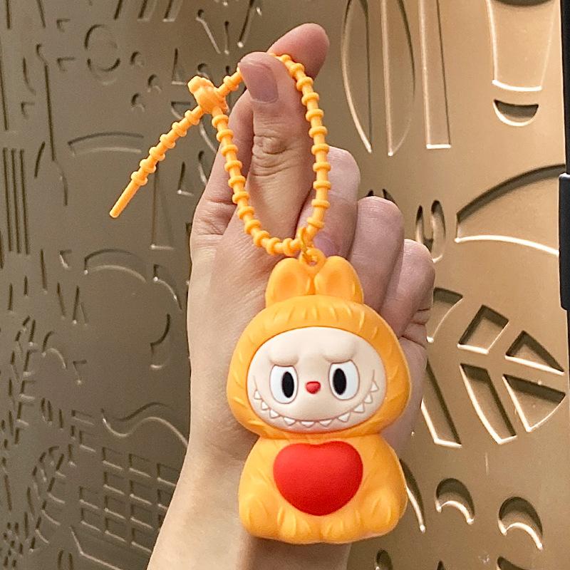 Love Decompression Keychain Bag Pendant Exquisite Car Key Chain Pendant Small Gift