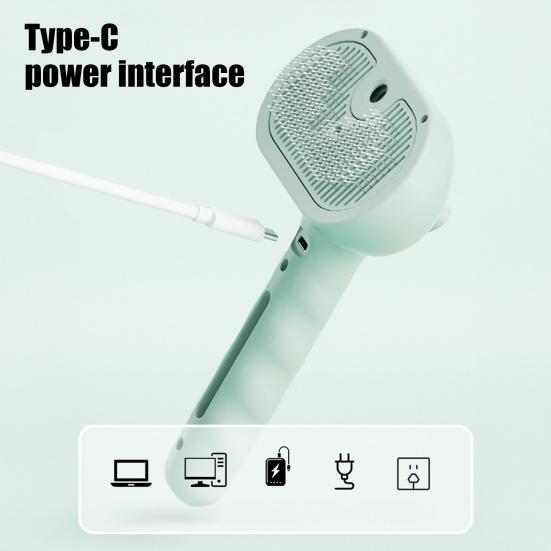 Паровая щетка для домашних животных, самоочищающаяся расческа для ухода за домашними животными с распылителем воды, перезаряжаемая паровая массажная щетка для удаления шерсти с кошек и собак