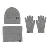 Casual Knit Winter Hat Warm Fleece Neck Scarf Trendy Winter Set  for Women Men