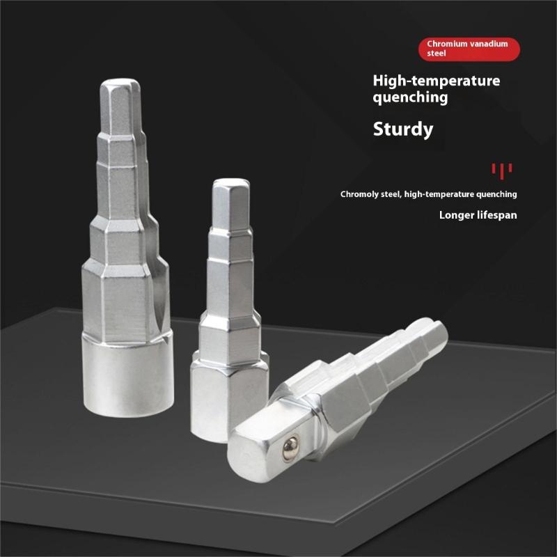 Квадратные радиаторы ступенчатый ключ, 1/2 3/8 привод универсальный ступенчатый ключ, используется для труб и радиаторов фигурный ключ