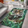 3D Tiger Printed Carpets Rugs Elephant Rug Animal Floor Mats Area Rugs and Carpet for Home Living Room Modern Rectangular Carpet