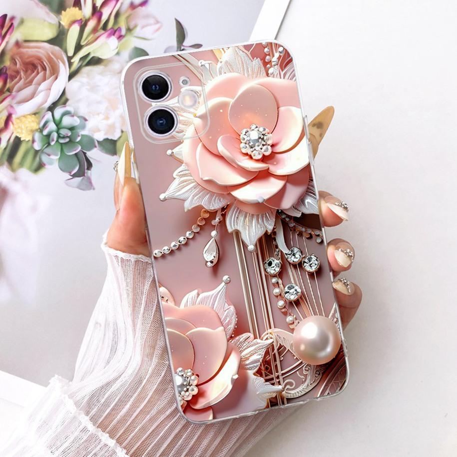 Transparent Case For iPhone 11 Cover New Fashion Flower Butterfly Soft Silicone Slim Bumper For iPhone 11 Pro Max iPhone11 Shell
