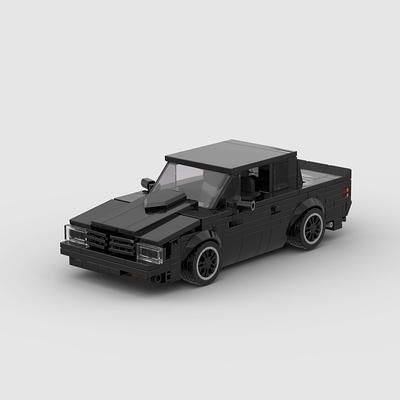 Городские Автомобили Спортивные Гонки Классический Транспорт Гонщик Moc Need For Speed Regal Grand National Строительные Блоки Игрушки Дети