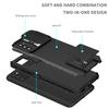 Для Samsung Galaxy A03S чехол прочный кронштейн слайдер камера бронированный чехол для телефона Samsung A03S A 03S 03 S подставка держатель задняя крышка