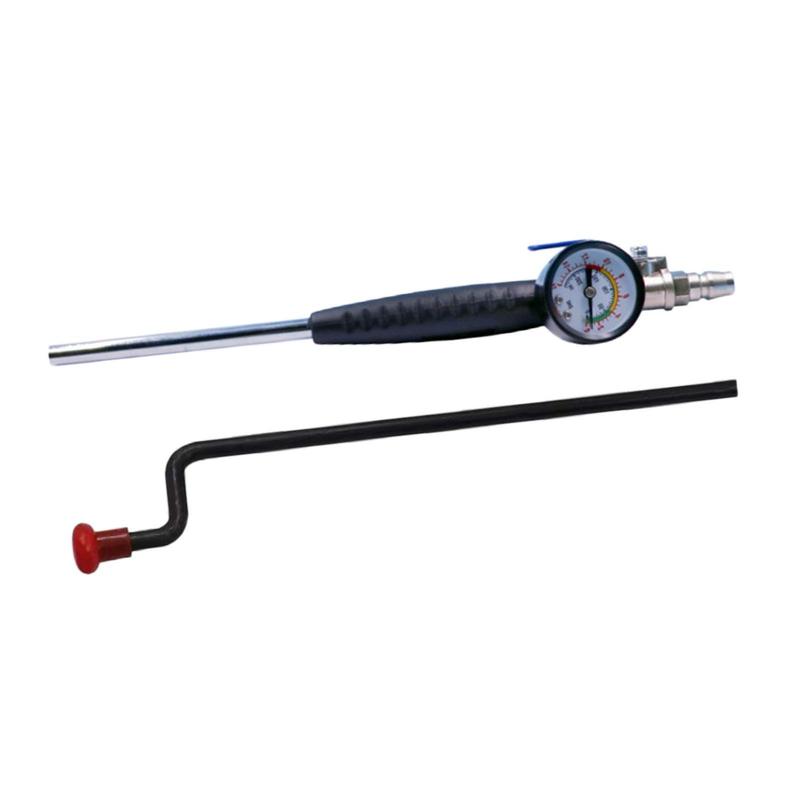 Heavy Duty Truck Tire Inflator Air Chuck with Pressure Gauge Portable Air Compressor for Car SUV RV Automotive