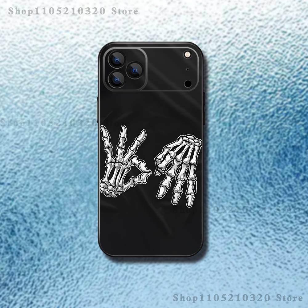 Penta Zero M-Miedo Phone Case For iPhone 17,16,15,14,13,12,11 ,Pro Max,XS,X,XR,SE,Mini,8,7,Soft Silicone Black Cover