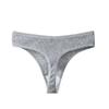 6 Pieces Women's Sexy Thong, Threaded Cotton Thong Women's Pants Women's Underwear