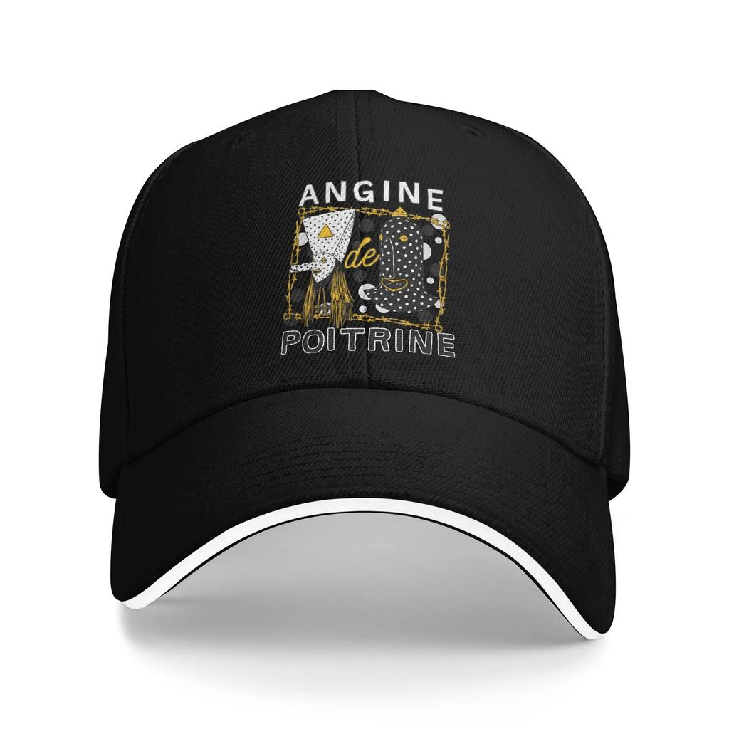 Meatl Rock Band Angine De Poitrine Baseball Caps Fashion Sandwich Hats Unisex Adjustable Dad Hat Sport