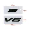 3D ABS Mondeo TITANIUM V6 S Letters Car Fender Emblem Badge Sticker Decals For Mondeo Accessories