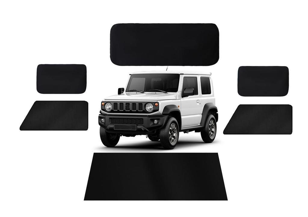 Car Curtains with Strong Magnetic Blackout Curtains for Suzuki Jimny and Jimny Sierra Full Set of Full Blackout Curtains with Strong Magnetic Easy