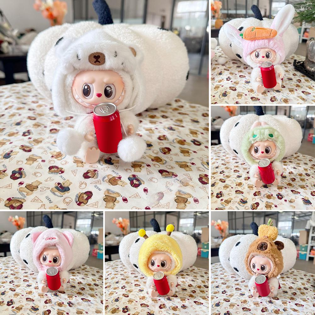 Для 17 см куклы V1 V2 V3 головные уборы модная одежда толстовки кукольная одежда цветные толстовки кукольные аксессуары милые украшения маленькая одежда