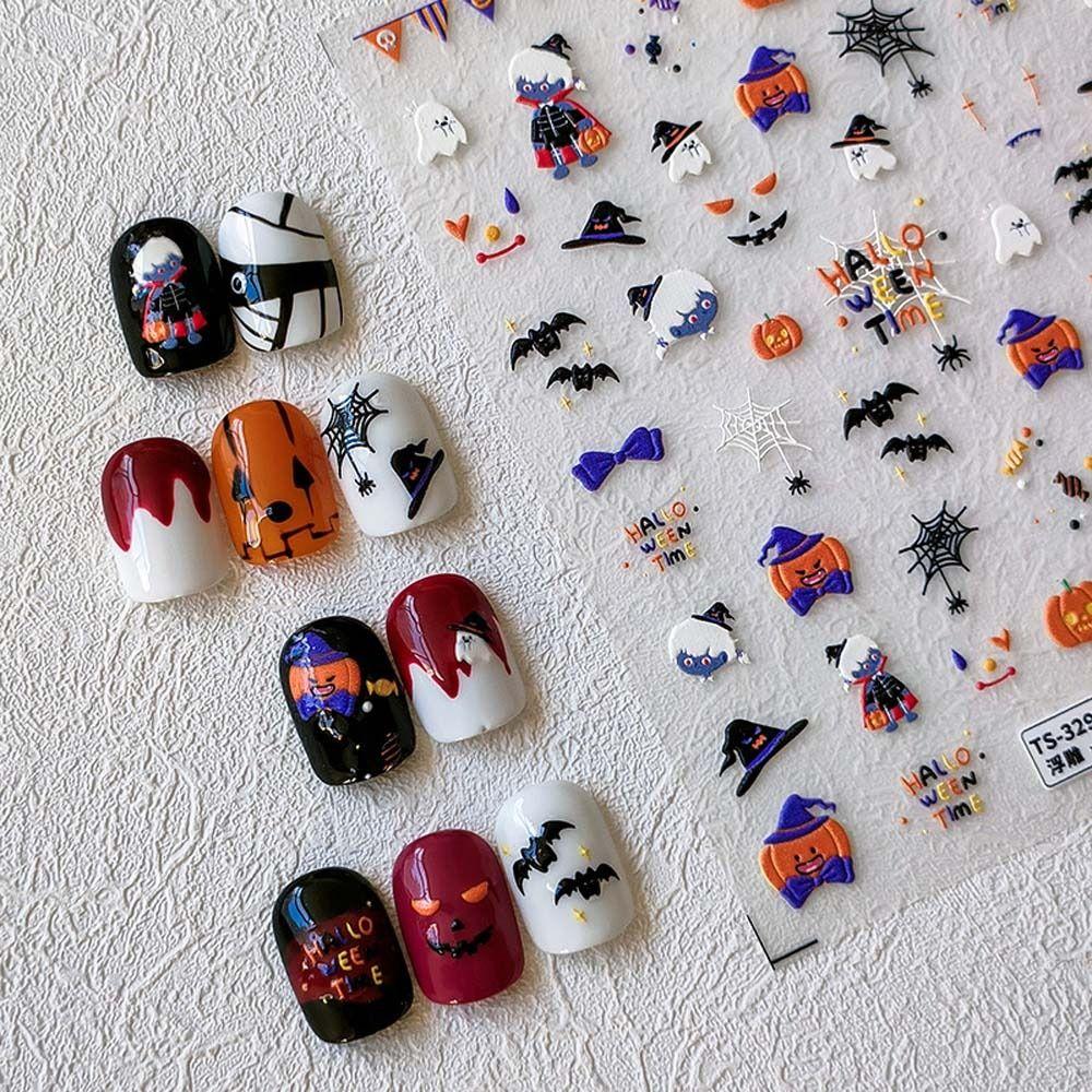 Маникюрные украшения Хэллоуин наклейки для ногтей DIY Подвески для ногтей Рождественские украшения для ногтей Маникюрный салон
