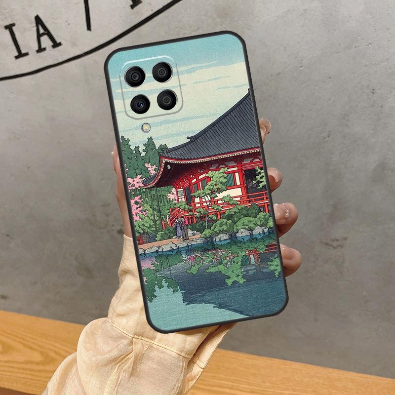 Чехол с пейзажами Японии для Samsung Galaxy M20 M55 M15 M12 M13 M14 M54 M23 M16 M11 M21 M31 M34 M52 M32 M36 M56