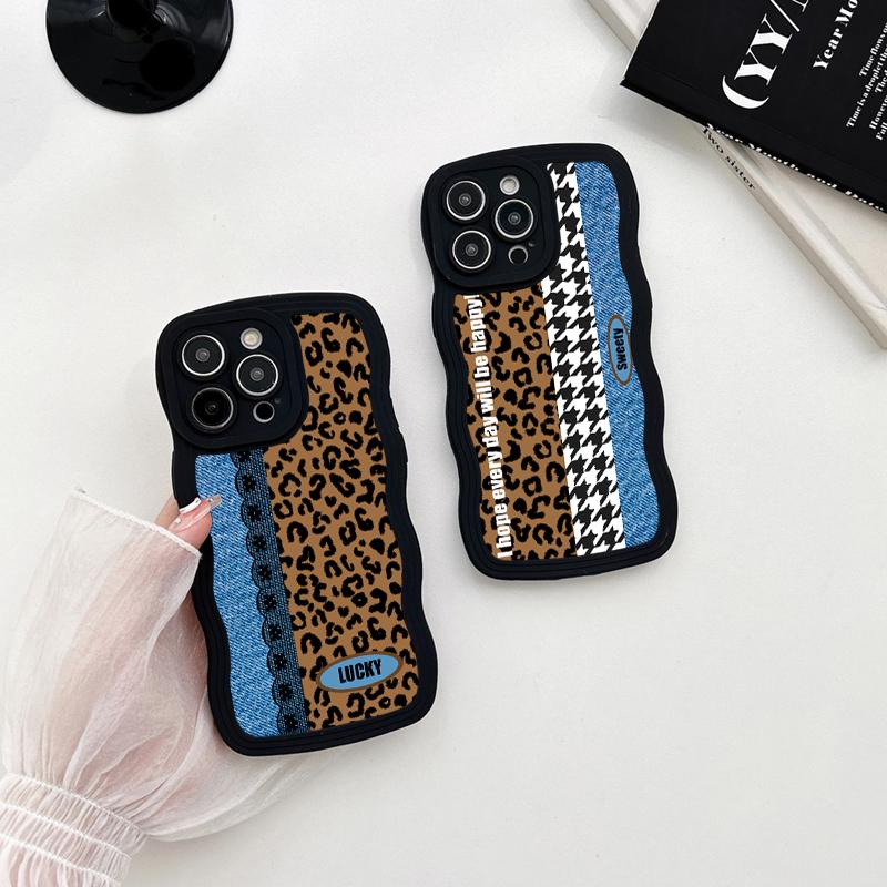 Мягкий чехол из ТПУ в форме волны для Redmi Note 12 Pro Note 11 Realme C55 C53 11 Tecno Spark 10C IPhone Vivo Y35 Y02 Samsung A53 S23 Ultra Cover