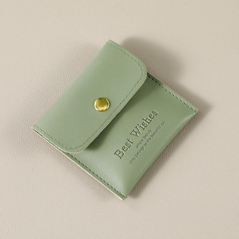 Элегантный органайзер для ювелирных изделий из ПУ кожи, набор сумок на кнопках, застежка для хранения ожерелий, браслетов, серег, подарочная упаковочная коробка