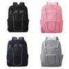 Polyester Mesh Sports Backpack With Reflective Design For Outdoor Activities And Travel