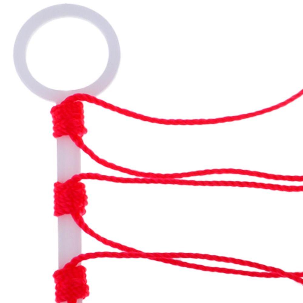 50 шт. Хлопковая нить Поплавок Петля Стопор Узлы Шнур Нить Пластик Хлопковая нить Узел Рыболовные снасти Оранжевый/Красный/Желтый Рыболовные снасти