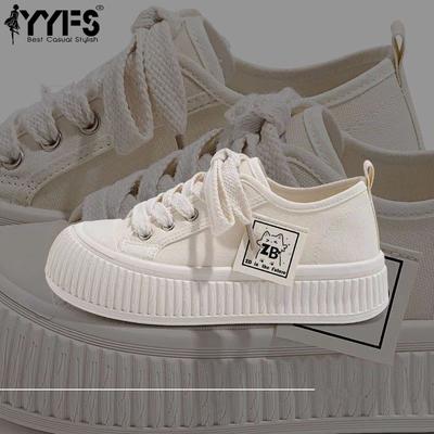 Женские однотонные кроссовки повседневные на шнуровке для активного отдыха удобные холщовые туфли с низким верхом