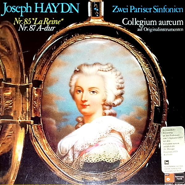 LP Record JOSEPH HAYDN - COLLEGIUM AUREUM - Zwei Pariser Sinfonien - Nr.85 La R 20203409 Harmonia Mundi Germany Classical Used