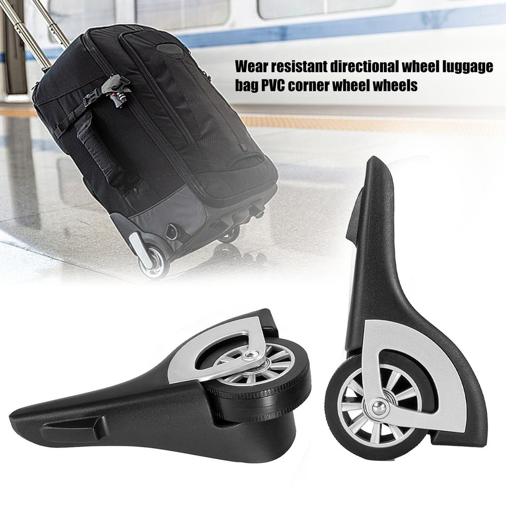 1 пара поворотных колес для багажа, колеса для чемодана, замена колес для чемодана, колеса для дорожного чемодана, роликовые колеса для багажа