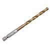 Hex Shank Drill Bit 4241 High Speed Steel Drilling Tools High Hardness Twist Drill  Metal Punching