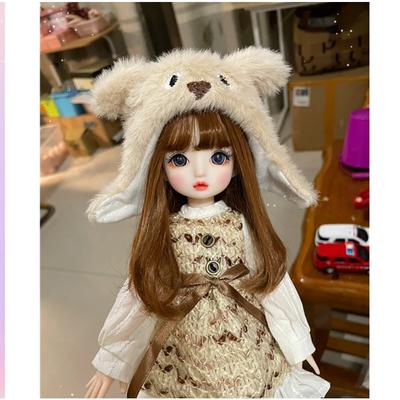 30 см Кукла для макияжа Bjd 22 шарнира Одевающаяся кукла Кукла-девочка Подарок на день рождения Шарнирная кукла Bjd 1/6 Кукла Bjd Полный набор