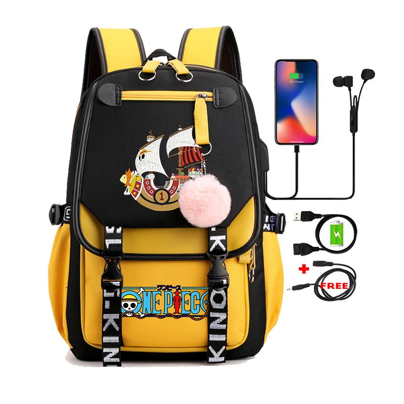 Цельный аниме Nezuko Kawaii, школьная сумка с героями мультфильмов для сумок, манга для путешествий, повседневные сумки для книг для девочек, рюкзак большой вместимости для взрослых