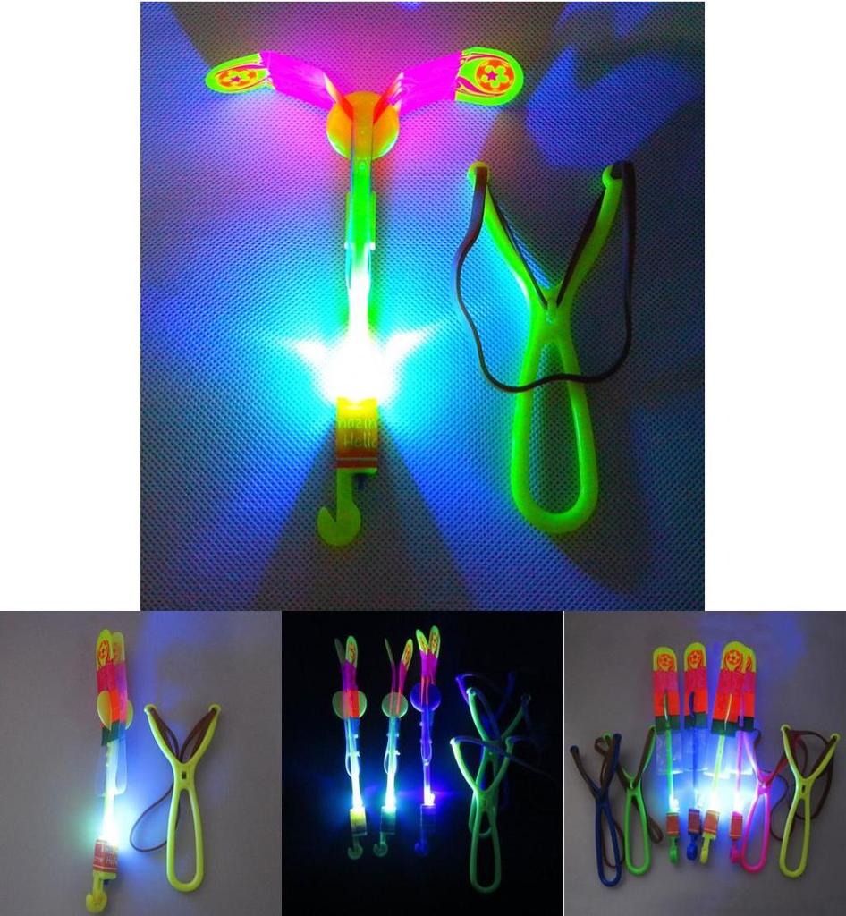 High Quality Led Sling Shot Toy Arrow Copter Ideal For Christmas Stocking Stuffers