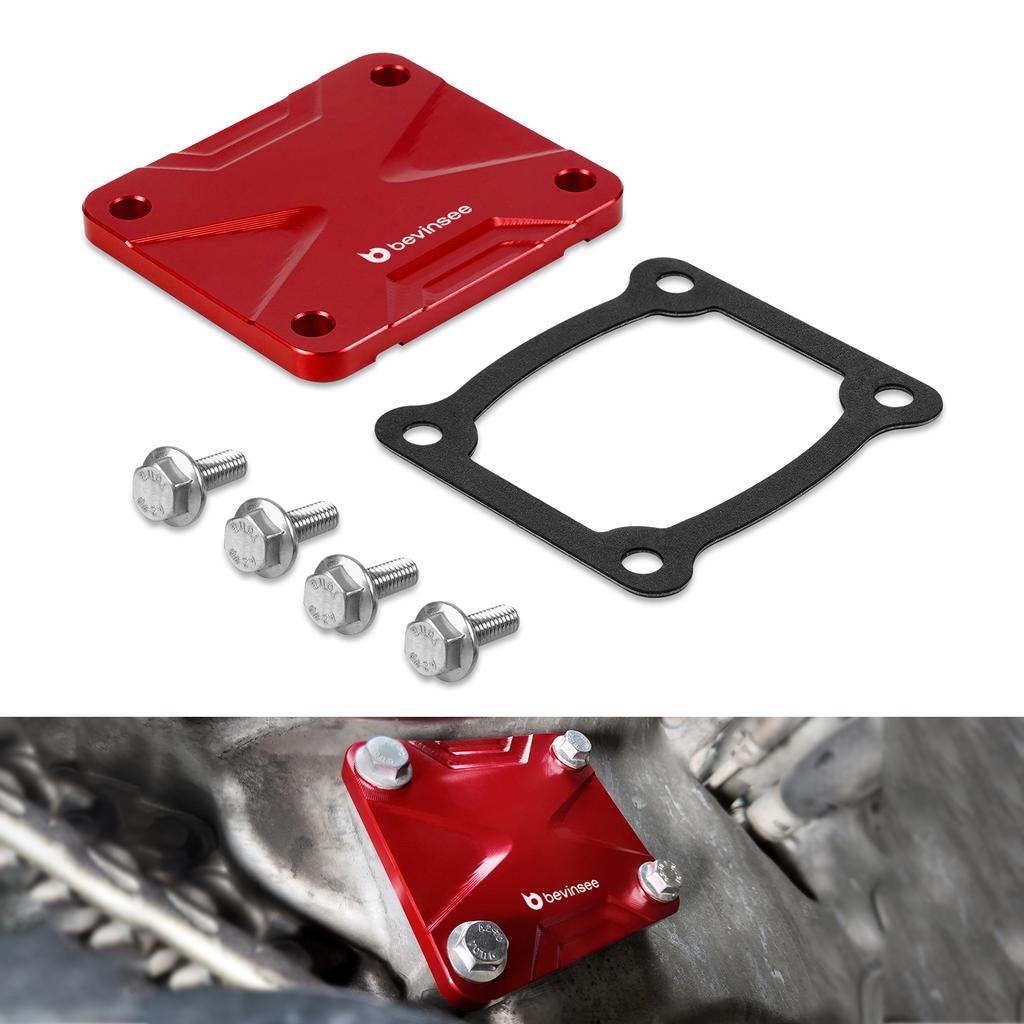 BEVINSEE Timing Chain Cover Plate for Toyota FJ Cruiser/4Runner/RAV4/Tacoma/Highlander/Sienna/Camry/Venza, Replace 11324-0P010