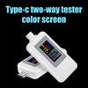 10 In 1 USB Test Meter Type-C Colorful Display USB Tester AC Meter Current Voltage Monitor Power Meter