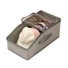 Foldable Hat Storage Box With Zipper Seal To Prevent, Large Capacity With A Transparent Window To Organize Miscellaneous Items