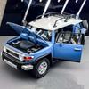 1:24 Toyota FJ Cruiser Alloy Car Model Die-cast Toy Metal Off-road Vehicle Car Model Simulation Sound and Light Children's Toy Boy Gift