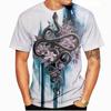 2023New Fashion 3d Printed Snake T Shirts Casual Short Sleeve Men/Women Funny Cool T-shirt Hip Hop Tops Tees