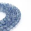 Light Blue Crackle Crystal Glass Beads for DIY Jewelry and Accessories