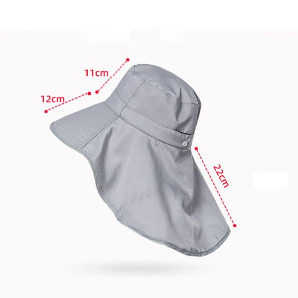 С шалью шляпа рыбака защита шеи солнцезащитная кепка новые панамы женские
