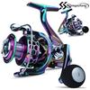 SOUGAYILANG Spinning Fishing Reel 13+1BB CNC Handle Management Smooth Operation Lightweight Fishing Spinning Wheel