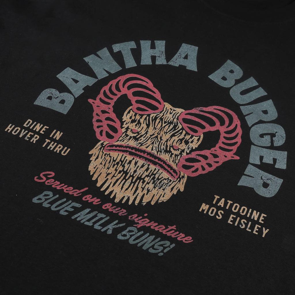 Star Wars Mens Bantha Burger T-Shirt